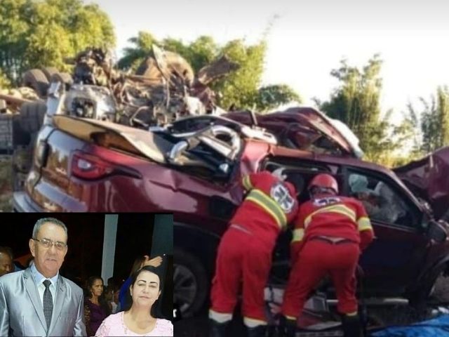 Pastor presidente da AD em Conceição do Tocantins, esposa e maais casal de obreiros morrem em acidente na BR-153
