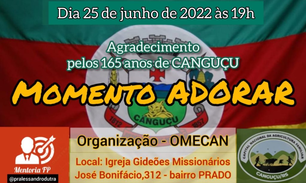 VEM AI MOMENTO ADORAR UMA ORGANIZAÇAO OMECAN. CONFIRA