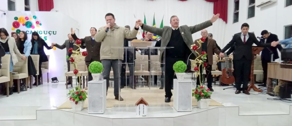 A OMECAN REALIZOU NESTE SABADO DIA 25 CULTO EM COMEMORAÇAO AOS 165 ANOS DE CANGUÇU RS. VEJA FOTOS DO EVENTO