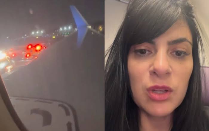 URGENTE: Avião com cantora gospel Fernanda Brum pega fogo no ar; VEJA VÍDEO