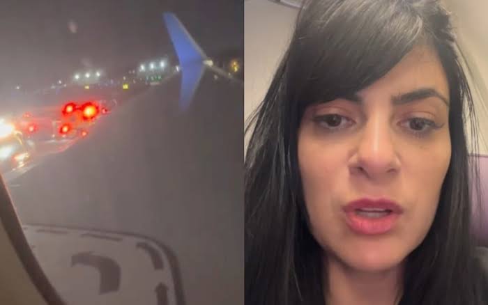 URGENTE: Avião com cantora gospel Fernanda Brum pega fogo no ar; VEJA VÍDEO