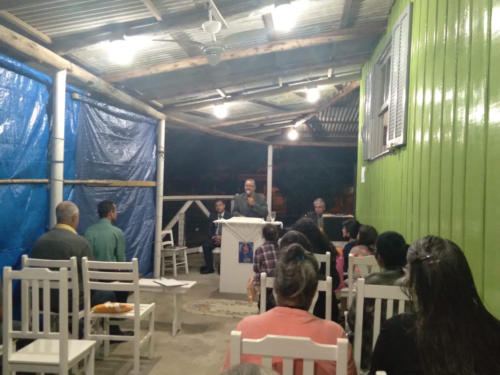 Jesus muda endereço da obra missionaria em Garopaba bairro de Jaguaruna SC. Veja fotos e vídeos.